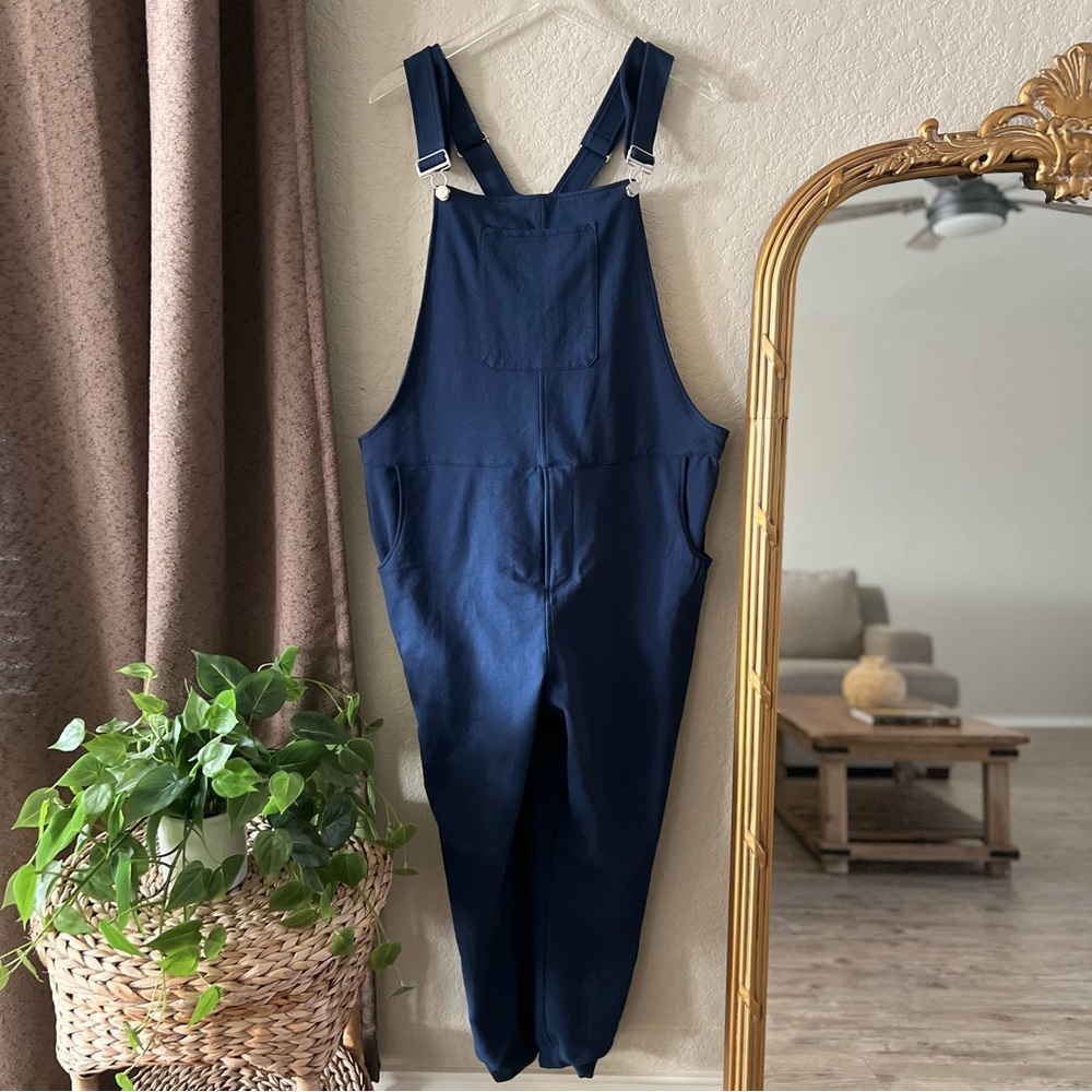 Swoveralls Navy Sweatpants Overalls Size 2XL